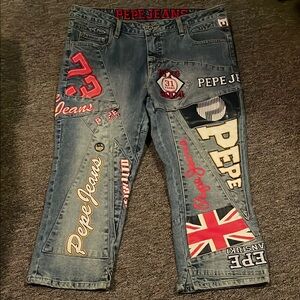 NWOT Pepe Jeans Capris! Sz 32